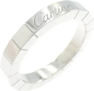 Cartier White Gold White Gold (18K) Band Ring (Pre-Owned)