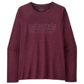 Patagonia L/S Capilene Cool Daily Shirt Funktionsshirt f&uuml;r Damen | rot