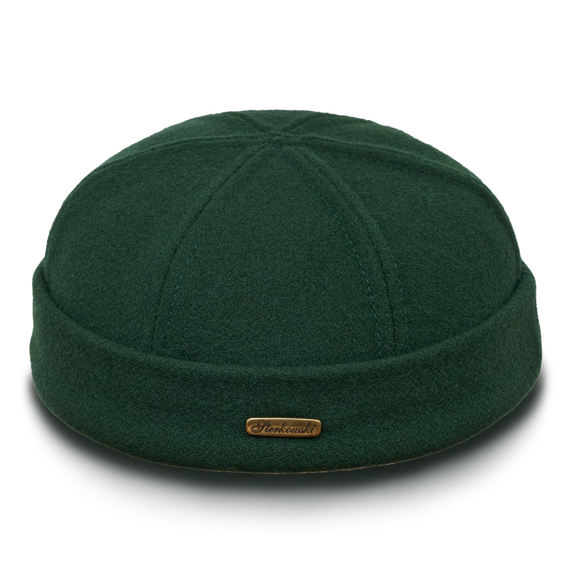 Produktbild von Graue Wollmütze Im Beanie Style Mit Schirm - Echte Hingucker