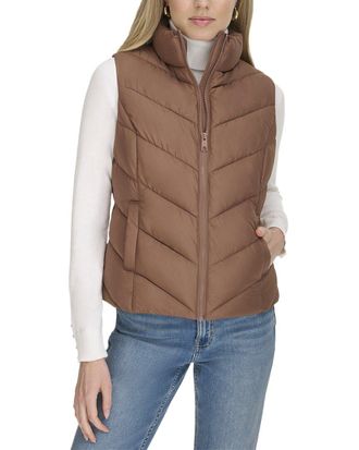 Cole Haan Pongee Puffer Vest