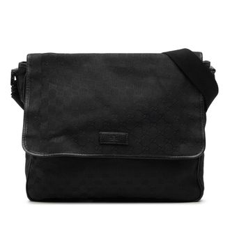 Gucci Tweedelige Gg Canvas Flap Schoudertas