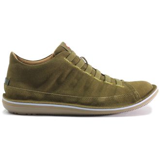 Camper Beetle Textile Mens Lace Up Shoes - Green - Size:UK 11