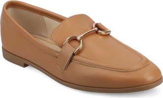 Journee Collection Mizza Bit Loafer in Tan at Nordstrom Rack, Size 6.5