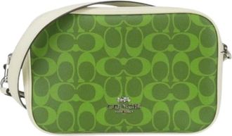 Coach Pre-owned Cross Body Bags, female, Green, Size: ONE SIZE Pre-owned Signature Shoulder Bag