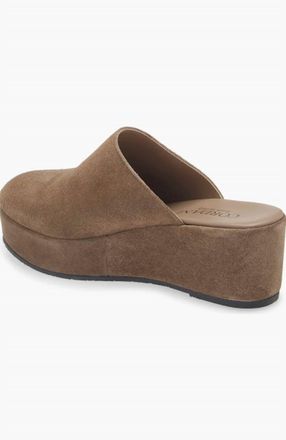 Cordani Womens Camryn Platform Wedge Mule In Crosta Fango