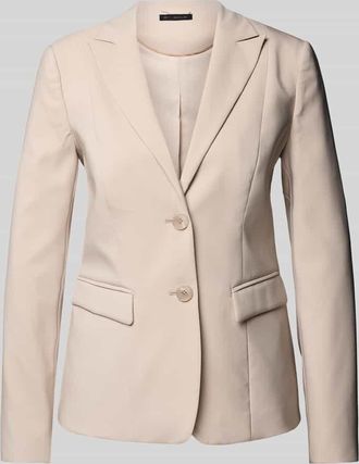 Betty Barclay Blazer mit Reverskragen in Beige, Gr&ouml;&szlig;e 36