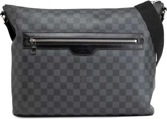 Louis Vuitton Pre-owned Cross Body Bags, female, Black, Size: ONE SIZE Pre-owned Crossbody Messenger Bag