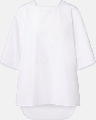 The Row Hamza cotton poplin top