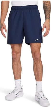 Nike Court Victory Dri-FIT 7 Tennis Shorts Mens Workout Obsidian/White : 2XL 7, Mesh/Polyester
