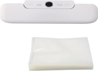 OEM Selladora Al Vac&iacute;o Para Alimentos Con 50 Bolsas, M&aacute;quina De Envasado De Alimentos, Selladora Al Vac&iacute;o Autom&aacute;tica Para Cocina
