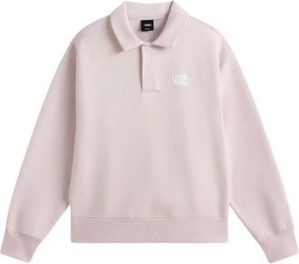 Vans Polo Fleece Pullover - Heren - Sweatshirts - Roze - M - Hoodies & sweatvesten