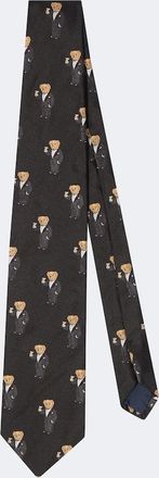 Polo Ralph Lauren Corbata Polo Bear de seda