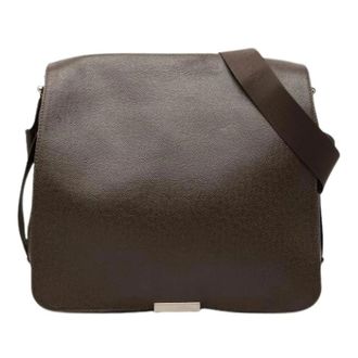 Louis Vuitton Pre-owned Viktor Cross Body Bag - Heren - Pre-owned - Bruin - Maat: ONE Size Leer