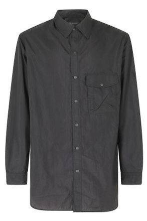 Yohji Yamamoto Black Grd 3s Nylovshr Polyamide Shirt