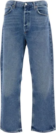A Gold E Classic 5-Pocket Light Blue Straight Leg Jeans