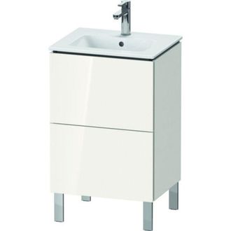Duravit L-cube Mueble De Ba&ntilde;o De Pie Compact, 2 Cajones, Ancho: - Duravit