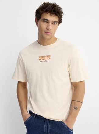 Le 31 Mens Japanese art T-shirt Comfort fit