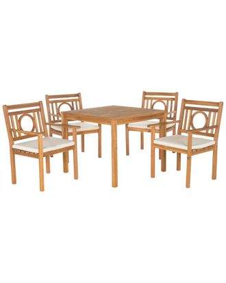 Safavieh 5Pc Outdoor Montclair Dining Set