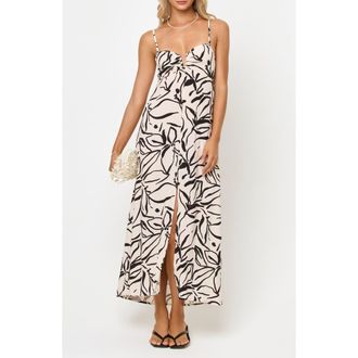 L*Space Chara Maxi Cover-Up Dress in Heavy Petal at Nordstrom, Size X-Large