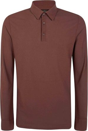 Zanone Long Sleeves Polo Shirt