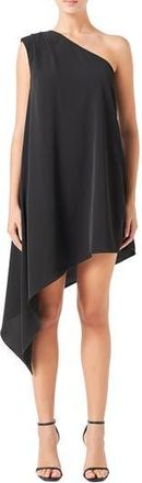 endless rose One-Shoulder Asymmetric Dress in Black at Nordstrom Rack, Size X-Small
