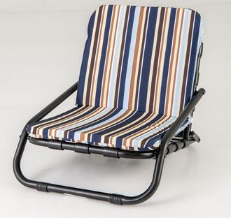 Costway 2 Silla Playa Plegable Con Respaldo Bajo, Silla Camping Port&aacute;tiles Con Coj&iacute;n Y Correas Para Los Hombros, Cadeira De Praia Jardin Piscina Terraza, Carg