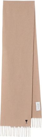 Ami Quota Sjaal van Wol - Heren - Wintersjaals - Beige - ONE Size - Wol - Accessoires
