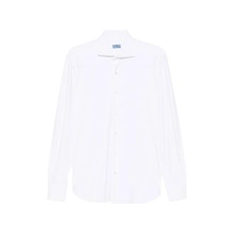 Barba Long-sleeve Spread-collar Shirt