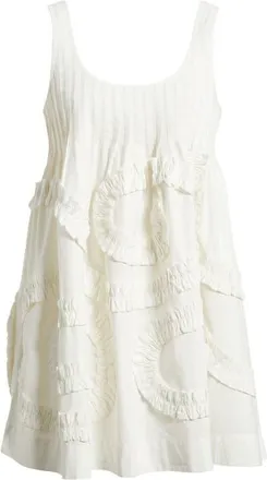 Damson Madder Stella Minidress in White at Nordstrom, Size 12