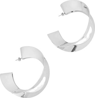 Patrizia Pepe Orecchini dalla forma sensuale - - Accessories - Donna - Grigio - ONE SIZE