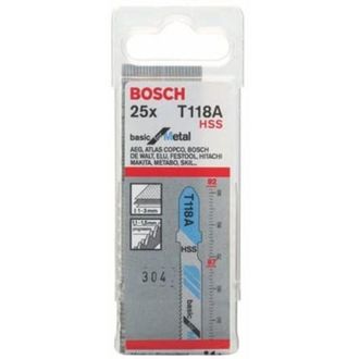 Bosch Hoja De Sierra De Calar T 118 A Basic For Metal
