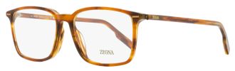 Ermenegildo Zegna Mens High Bridge Eyeglasses EZ5257-H 056 Brown Melange 55mm