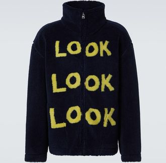J.W.Anderson Look Look Look fleece jacket
