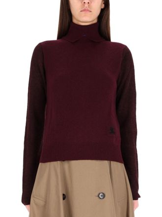 Burberry Brown Turtle Neck Sweater