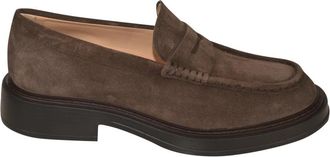 Tod's Suede Loafers - Heren - Loafers - Bruin - 43 EU - Leer - Schoenen
