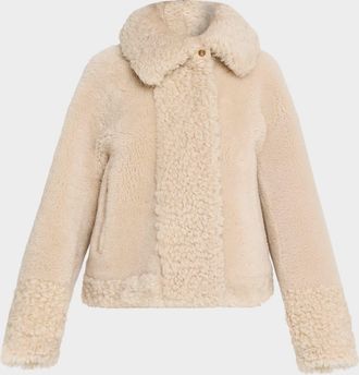 Moncler Gobain Shearling Jacket