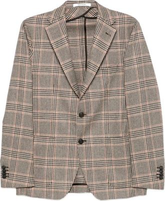 Tagliatore Blazers, male, Brown, Size: M 1Smc22K Jacket