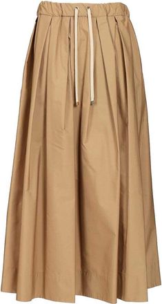 Max Mara Cotton Poplin Skirt