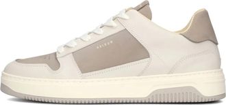 Nubikk Grijze Lage Sneakers voor Heren - Heren - Sneakers - Veelkleurig - 40 EU - Wol - Schoenen