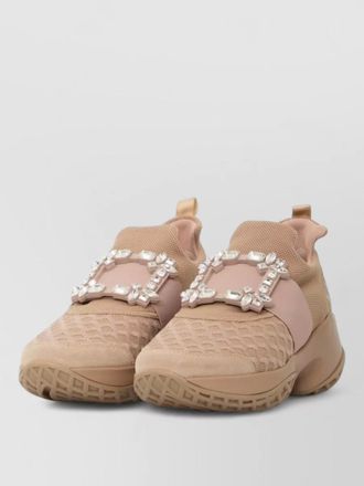 Roger Vivier mesh slip-on sneakers