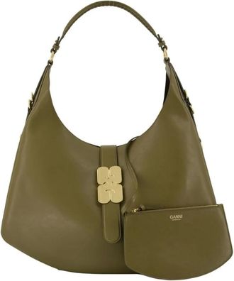 Ganni Mujer, Bolsos, Verde, Talla: ONE Size
