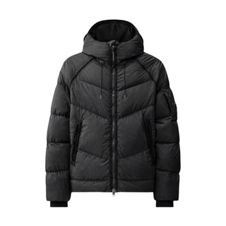 C.P. Company C.p. Company - Shield Hooded Donsjack - Heren - Jassen - Zwart - Maat: S Zijde