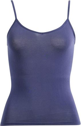 Nordstrom Seamless Cotton Blend Camisole in Navy Peacoat at Nordstrom, Size X-Small