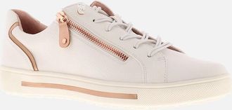 Jana Womens Jana Womens Pumps Trainers Polly Lace Up white rose gold UK Size - Size: 6