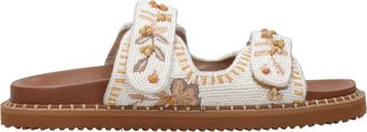 De Siena shoes De Siena Schoenen Sandalen Wit+Ocre