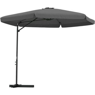 vidaXL Vidaxl - Sombrilla De Jard&iacute;n Con Palo De Acero 300 Cm Antracita