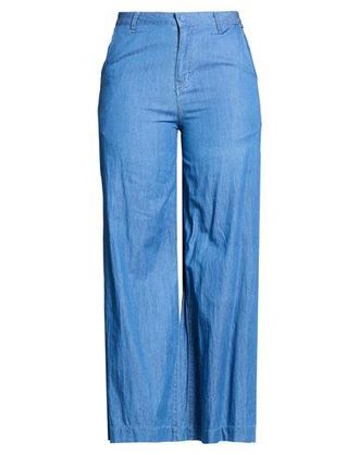 White Wise BOTTOMWEAR - Jeans on YOOX.COM
