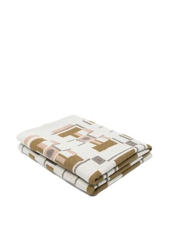 Soho Home Benton plaid met geometrisch patroon - Beige