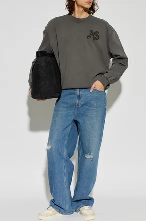 AllSaints Insignia Sweatshirt, Mens, Black