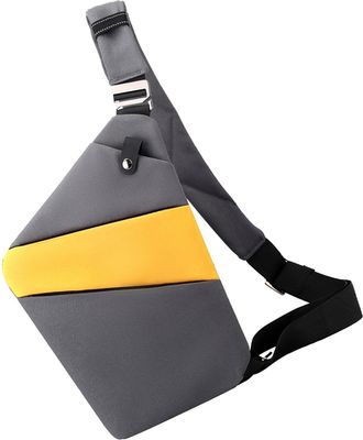 Generic Sling Chest Bag For Men - Waterproof Slim Carry Shoulder Pack, Casual Anti-Theft Fanny Purse For Versatile Everyday Travel | For Daily Commute Outgoin